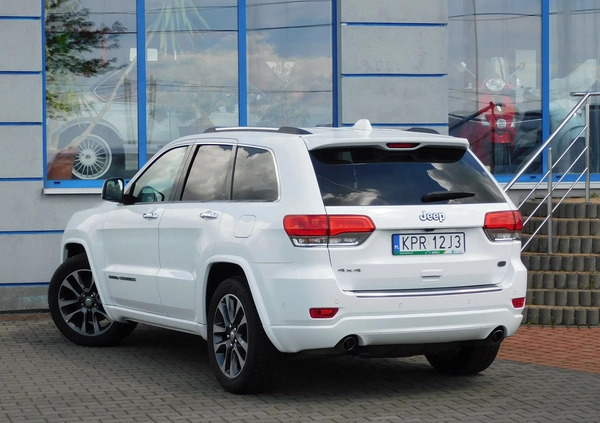 Jeep Grand Cherokee cena 120000 przebieg: 79600, rok produkcji 2017 z Iłowa małe 232